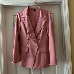 Pink blazer